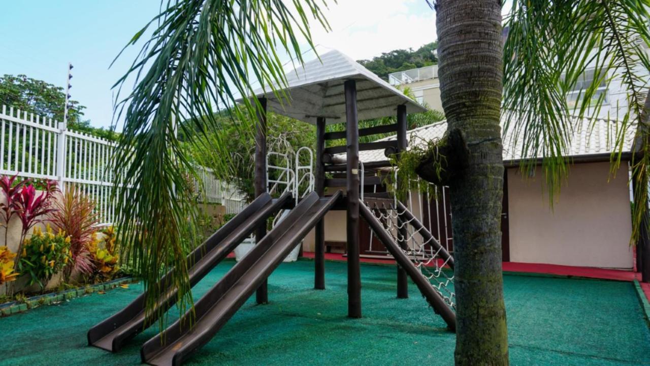 Villa Giardino - Condominio De Frente Para O Mar - Piscina, Quadra Esportiva, Churrasqueira - 5 Pessoas Флорианополис Экстерьер фото